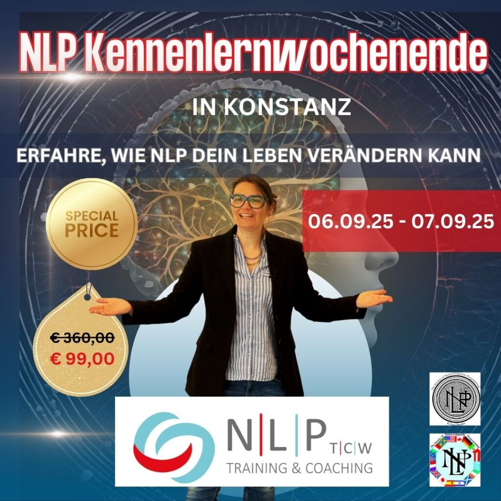 NLP Basic Kennenlernwochenende im September in Konstanz am Bodensee
